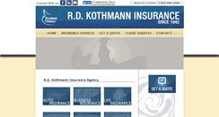 Desktop Screenshot of kothmanninsurance.com
